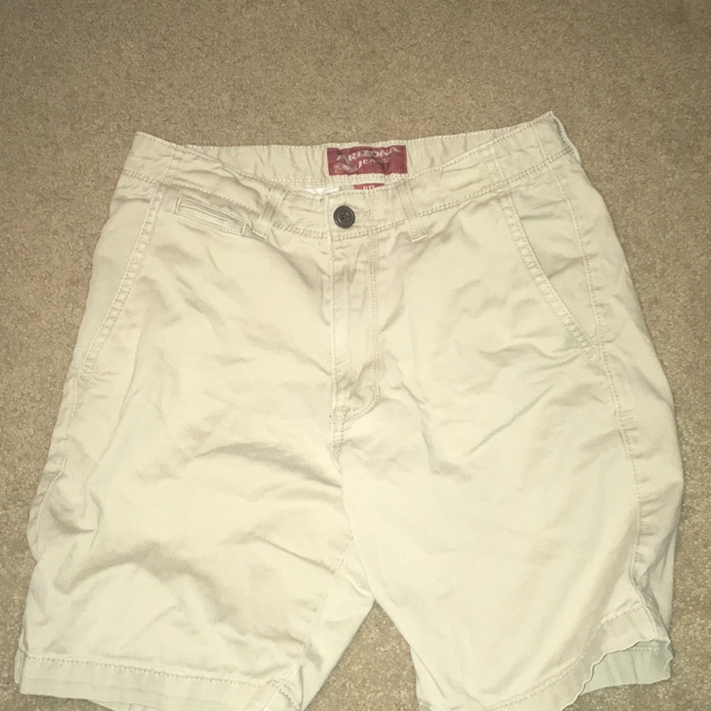 Tan Arizona flex shorts
